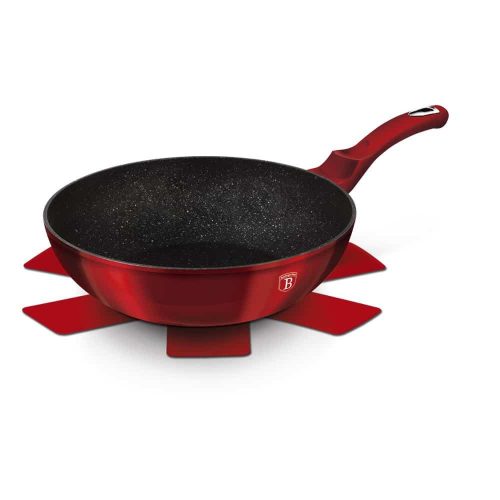 Berlinger Haus BURGUNDY bevonatos WOK 28cm / BH-1267N /