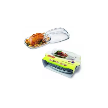 Simax hőálló sütőtál szögletes tál 8 liter