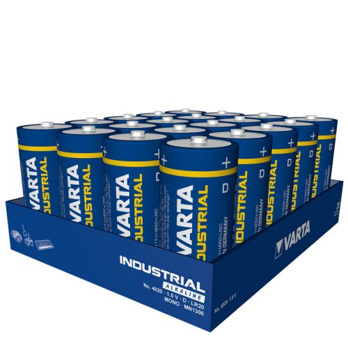 VARTA Industrial Alkáli Góliát Elem D BULK
