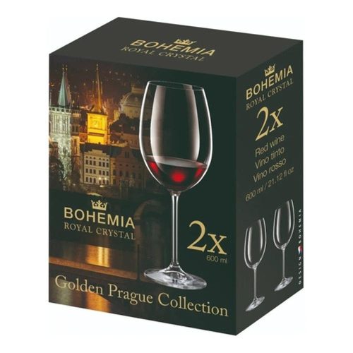 Bohemia Royal Crystal Boros Pohár 600ml (2 db)
