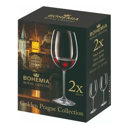 Bohemia Royal Crystal Boros Pohár 600ml (2 db)