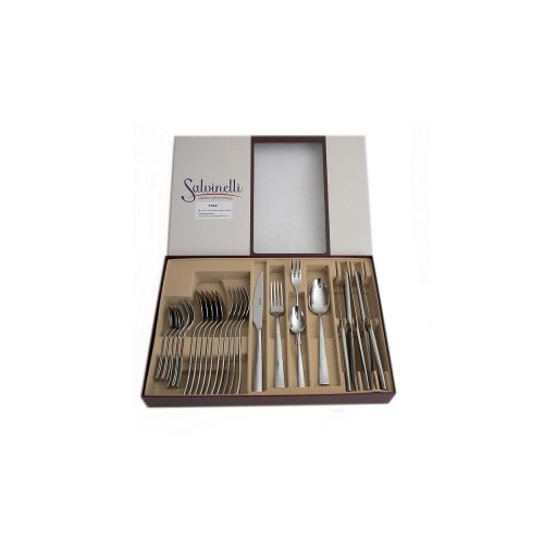 Salvinelli TIME rozsdamentes evőeszköz készlet 30 r.3 mm