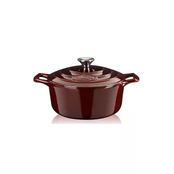 La Cuisine BERRY öntöttvas lábos 26x12cm 4,75l + fedő