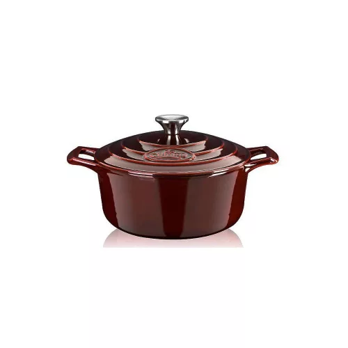 La Cuisine BERRY öntöttvas lábos 26x12cm 4,75l + fedő