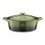 La Cuisine GREEN öntöttvas ovál sütőtál 29x11cm 4,75l+fedő