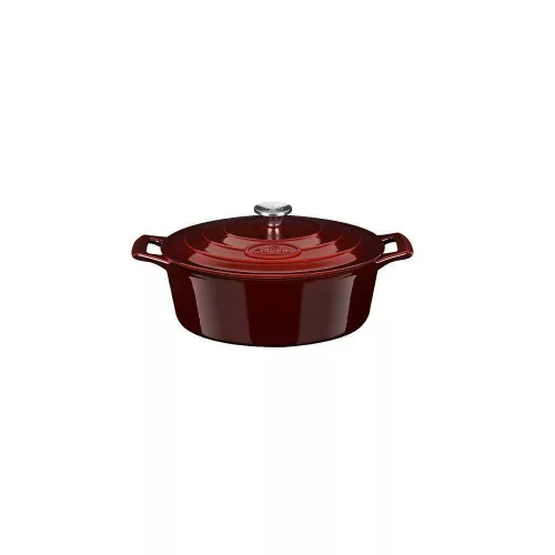 La Cuisine BERRY öntöttvas ovál sütőtál 29x11cm 4,75l+fedő