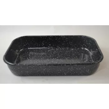 TEPSI FEKETE CIRMOS ZOMÁNC M:7 CM ~ SZ: 24,5 CM H: 37,5 CM
