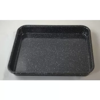   TEPSI FEKETE ZOMÁNC SÜTEMÉNYES M:4,7 CM SZ: 33,5CM H: 39,5CM