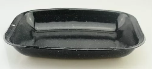 TEPSI FEKETE ZOMÁNC M: 4,3 CM SZ: 20,5CM H: 26,3 CM