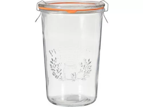 TÁROLÓ ÜVEG CSATOS 851ML