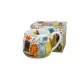 BÖGRE HORDÓ PORCELÁN 430ML 'GARDEN FELINES'