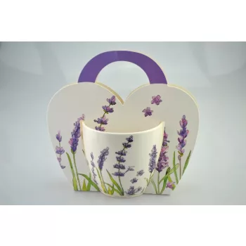 BÖGRE PORCELÁN 470ML LEVENDULA ÁTM:10CM M:9,5CM