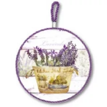 EDÉNYALÁTÉT FALI KER. LEVENDULÁS 16X16CM