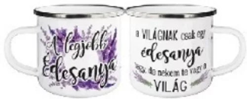 BÖGRE FÉM LEVENDULÁS "A LEGJOBB ÉDESANYA" 2F.
