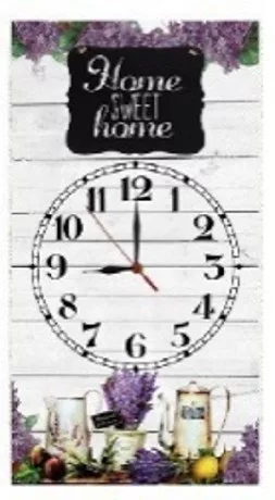 ÓRA LEVENDULÁS 27X50CM