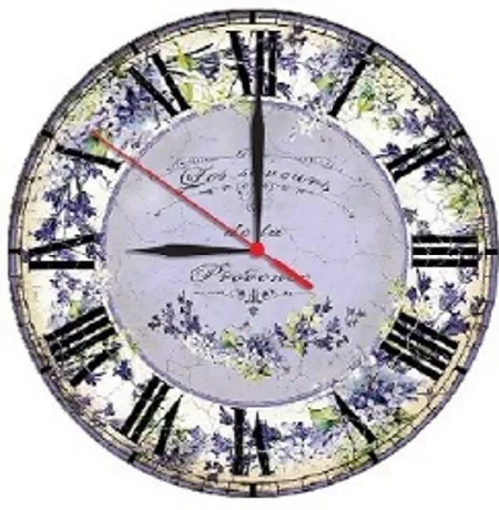 FALI ÓRA LEVENDULÁS 28CM