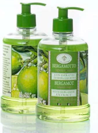 FOLYÉKONY SZAPPAN BERGAMOTT 500 ML