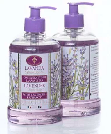 FOLYÉKONY SZAPPAN LEVENDULA  500 ML M:18CM ÁTM:8CM