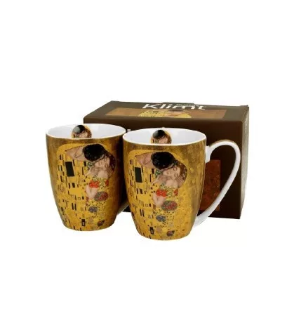 BÖGRE SZETT PORCELÁN 2DB-OS 360ML KLIMT KISS