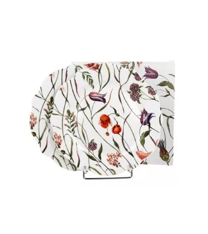 DESSZERT TÁNYÉR SZETT 2DB-OS 19CM VIRÁG - MEADOW