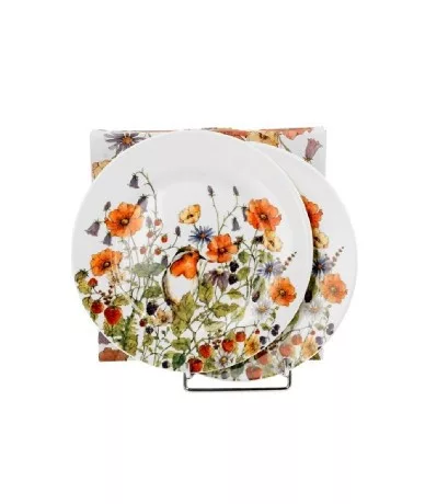 DESSZERT TÁNYÉR SZETT 2DB-OS 19CM WILD BIRD