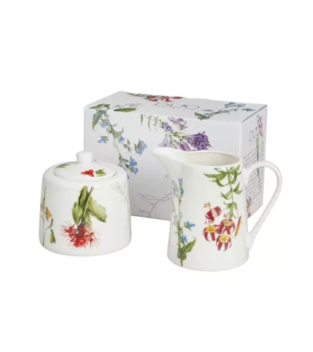 CUKORTARTÓ+TEJKIÖNTŐ SZETT PORC. COLORS OF NATURE 230/280ML