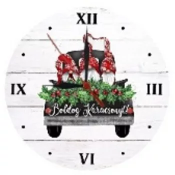 FALIÓRA-KARÁCSONYI DEKORÁCIÓ - BOLDOG KARACSONYT! 28CM