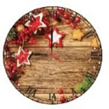KARÁCSONYI FALIÓRA 28CM