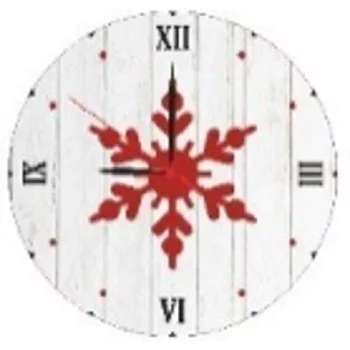 KARÁCSONYI FALIÓRA 28CM