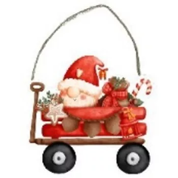 FÜGGŐ DEKORÁCIÓ - KARÁCSONYI DEKORÁCIÓ 20X13CM