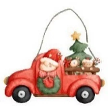 FÜGGŐ DEKORÁCIÓ - KARÁCSONYI DEKORÁCIÓ - 22X13CM