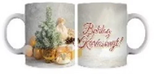 DÍSZÍTETT BÖGRE - BOLDOG KARACSONYT 350ML