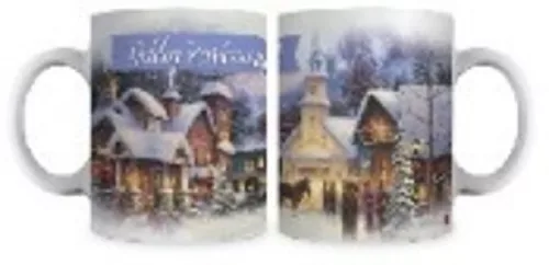 DÍSZÍTETT BÖGRE - BOLDOG KARACSONYT 350ML