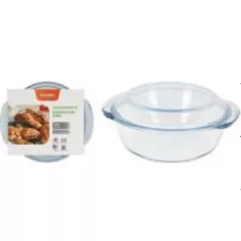 SÜTŐTÁL FEDŐVEL OVÁLIS 2L