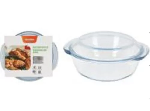 SÜTŐTÁL FEDŐVEL OVÁLIS 2L