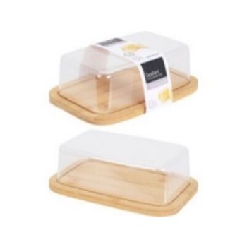 VAJTARTÓ MŰA. FEDŐ BAMBUSZ ALÁTÉTTEL 12,5X19X6CM