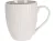 BÖGRE FEHÉR CSÍKOS STONEWARE 400ML