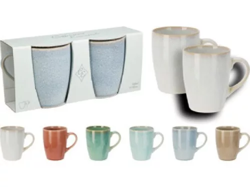 BÖGRE STONEWARE 2DB-OS 340ML 6F.