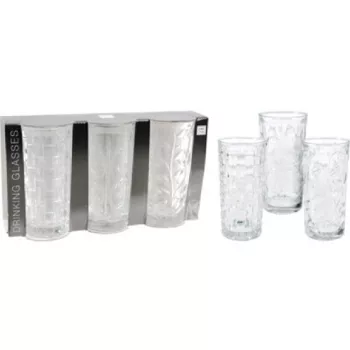 POHÁR ÜVEG 3DB-OS 380ML