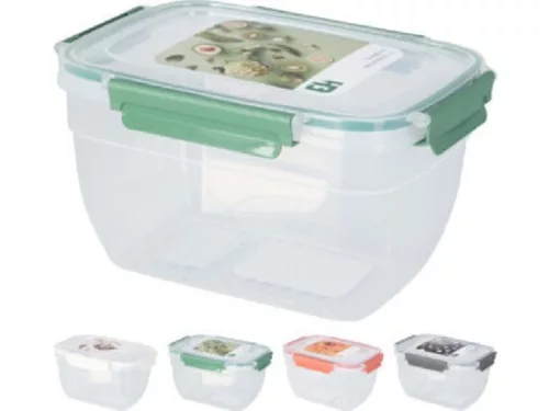 TÁROLÓDOBOZ PP 1850ML 20X15X11CM 155G 4 FÉLE SZÍN