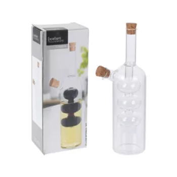 OLAJOS ÉS ECETES PALACK ÜVEG 2 DUGÓVAL 75ML 5,7X22CM