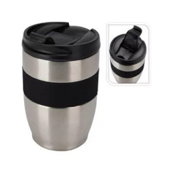 TERMOSZ BÖGRE RM. 300ML PP FEDŐVEL ÉS SZILIKON FOGÓVAL