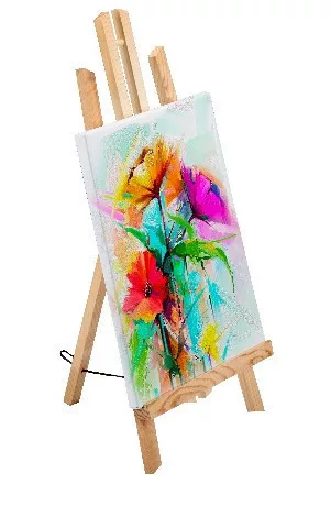 FESTŐÁLLVÁNY FA 50CM