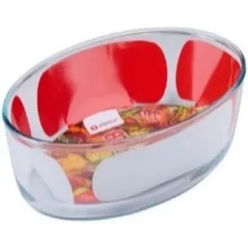 SÜTŐTÁL BORSZILIKÁT ÜVEG 35X24X6CM 3L ALPINA