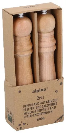 SÓ/BORSDARÁLÓ 2DB 10X4,5X25CM FA/MŰANYAG ALPINA