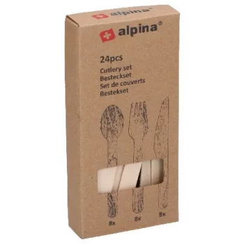 EVŐESZKÖZ KÉSZLET 24DB 16X2,5X0,2CM 63GR ALPINA