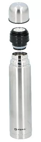 TERMOSZ 1L 33X8CM DUPLAFALÚ ACÉL ALPINA