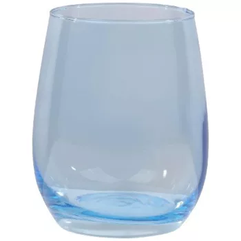 POHÁR ÜVEG KÉK 3DB 6.8X5X10.6CM 350ML 350GR ALPINA