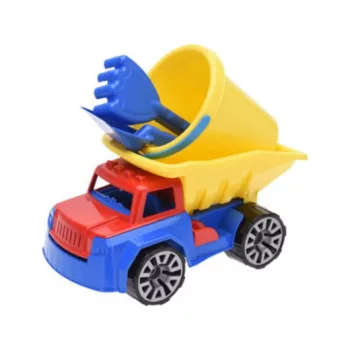 HOMOKOZÓ SZETT MŰA. TEHERAUTÓS 30X17X25CM