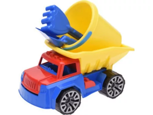 HOMOKOZÓ SZETT MŰA. TEHERAUTÓS 30X17X25CM